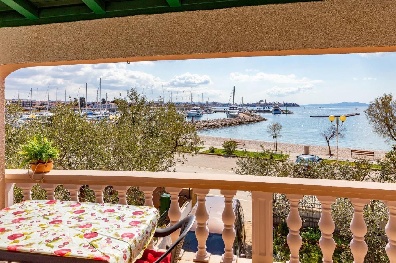 Mare-More Studio W Balcony And Beach Front And View Zadar Buitenkant foto